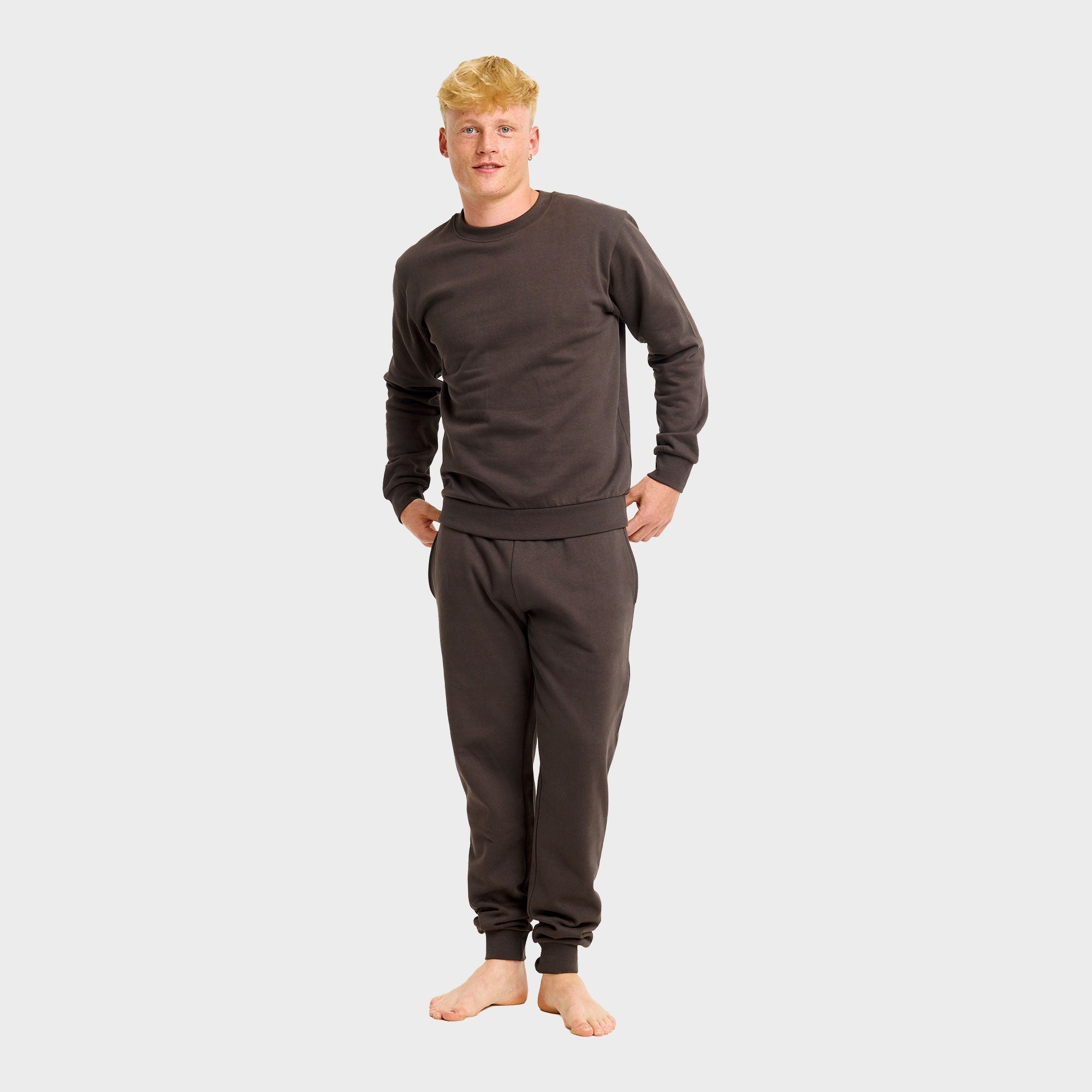 Sweatset braun - Herren.